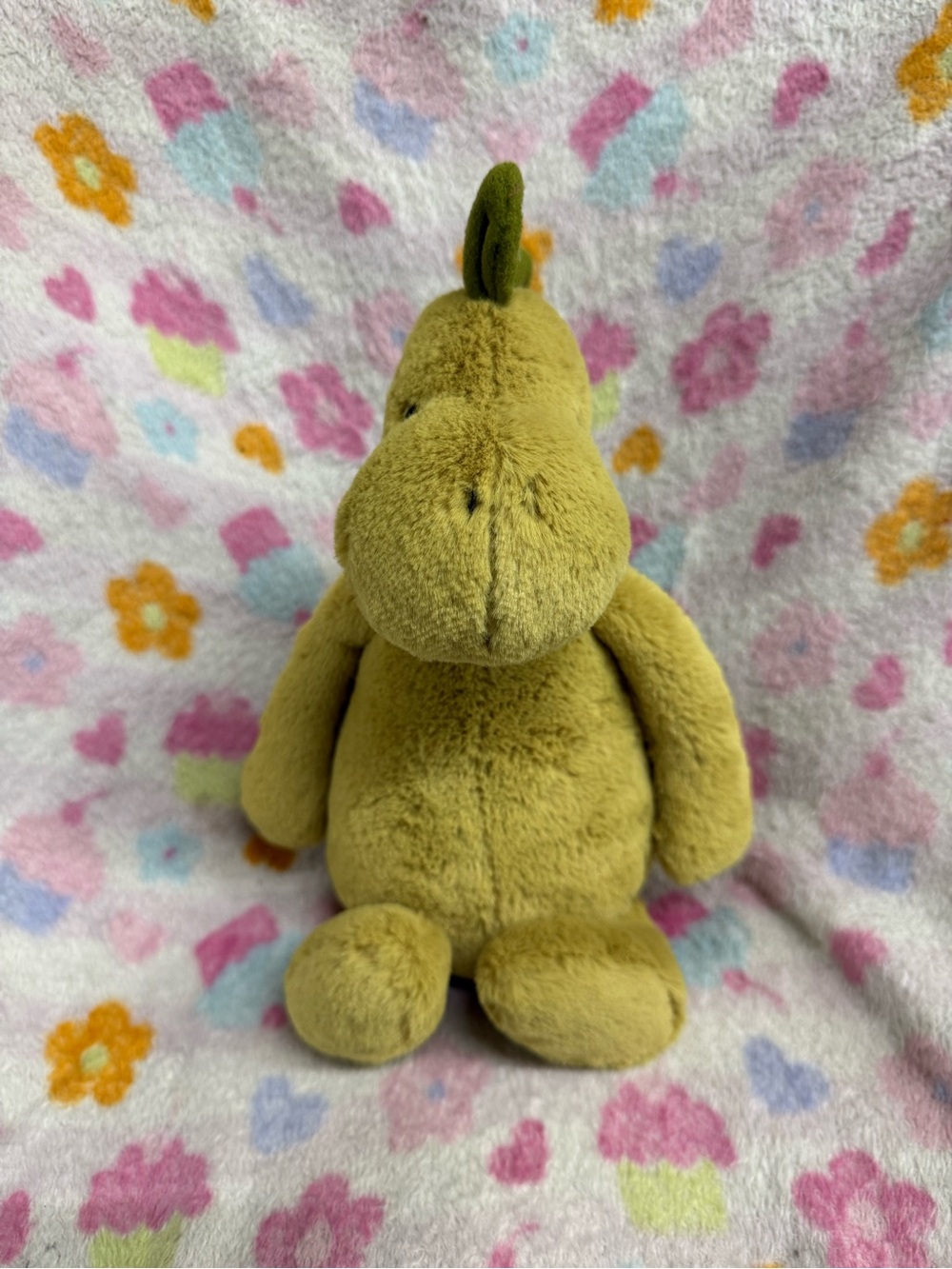 Jellycat Olive Green Plush Bashful Dino